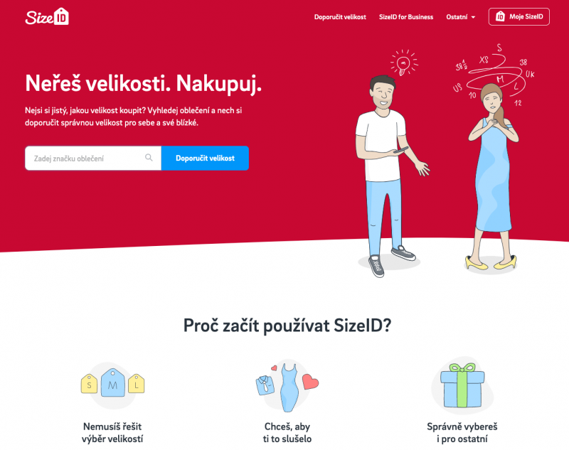 SizeID - Online Tabulka Velikostí